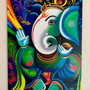 traditional ganesh painting